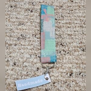 Handmade Sights of France Key Fob